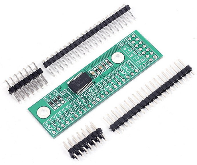 Useful Inline MCP23017 I2C 16-bit Port Expander Breakout Board from PMD Way with free delivery worldwide