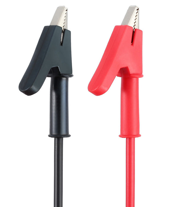 Strong Insulated Alligator Clip Test Leads that can handle up to 15A from PMD Way with free delivery worldwide