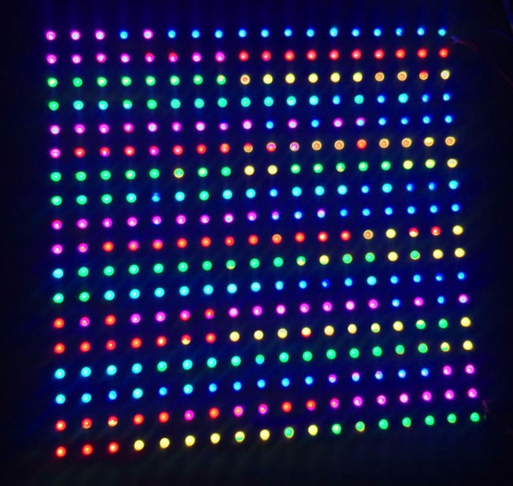 Large SK6812 18x18 324 RGB LED Panel from PMD Way with free delivery worldwide