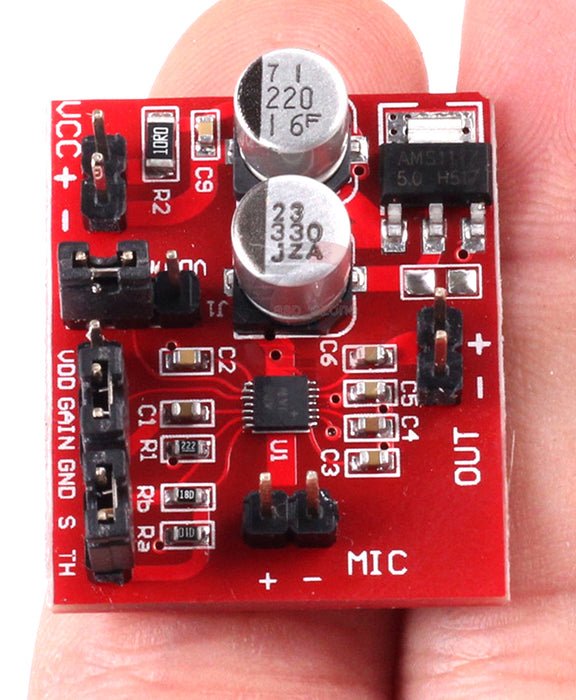 Modulo Placa Max9814 Microfono Con Amplificador Agc Arduino Modulo Placa Max9814 Microfono Con Amplificador Agc Arduino