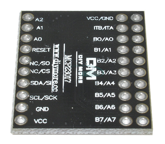 Useful MCP23017 I2C 16-bit Port Expander Breakout Boards in packs of ten from PMD Way with free delivery worldwide