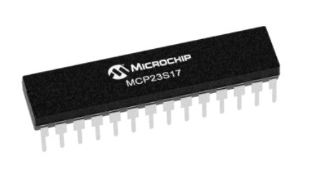 Microchip MCP23S17 16-bit SPI Port Expander ICs from PMD Way with free delivery worldwide