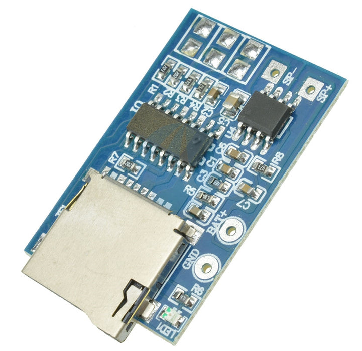 Great value Mono MP3 Decoder Board with 2W Amplifier Module in packs of ten from PMD Way with free delivery, worldwide