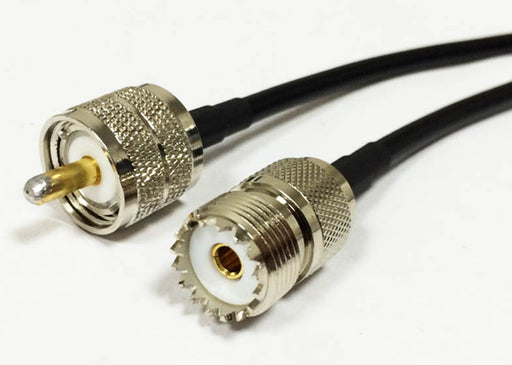 Quality Male PL259 to UHF Female SO239 RG58 Cables from PMD Way with free delivery worldwide