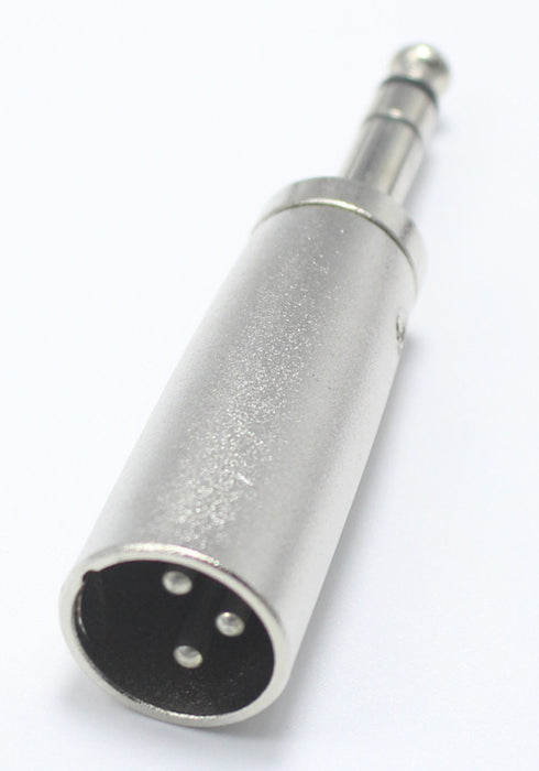 Quality Male XLR to Stereo 6.35mm Plug adaptor from PMD Way with free delivery worldwide