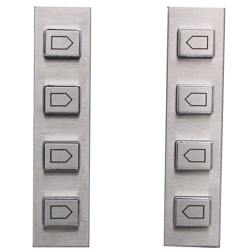 IP65 Four Button Metal Arrow Keypads from PMD Way with free delivery worldwide