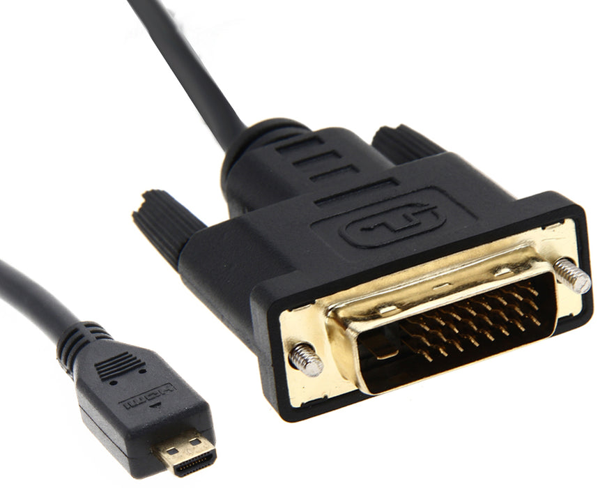 Quality Micro HDMI to DVI Video Cables from PMD Way with free delivery worldwide