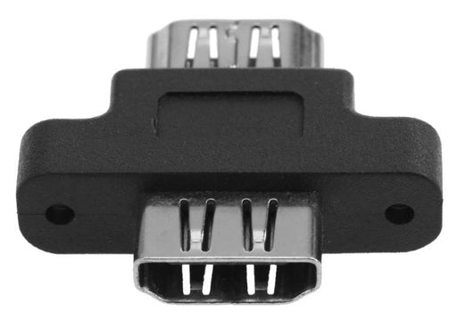 Pass HDMI through an enclosure with the Panel Mount HDMI Female to Female Adaptor from PMD Way with free delivery worldwide