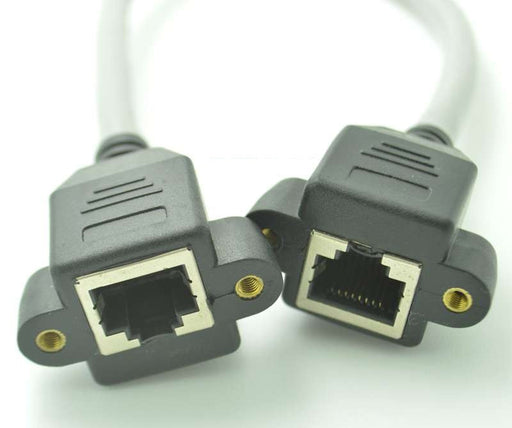 Useful Panel Mount RJ45 Cat5e Cat6 Cat7 Extension Cable from PMD Way with free delivery worldwide