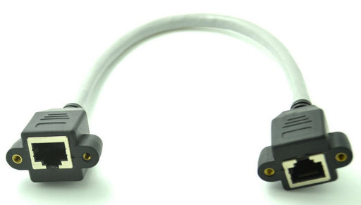 Useful Panel Mount RJ45 Cat5e Cat6 Cat7 Extension Cable from PMD Way with free delivery worldwide