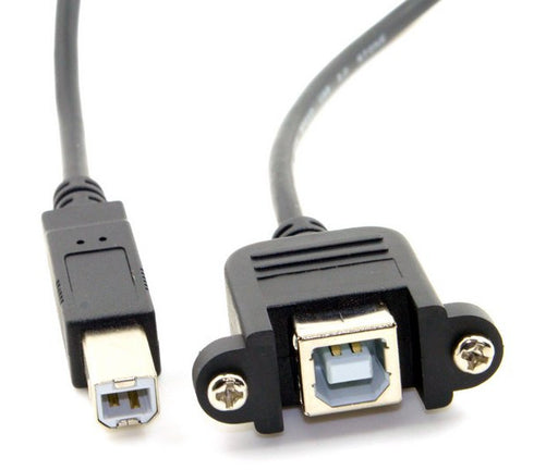 Useful Panel Mount USB B Socket to Plug Cable from PMD Way with free delivery worldwide