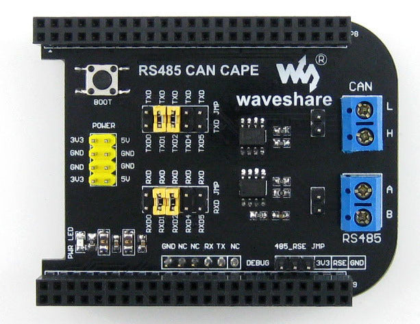 Cape Web Interface RS485 and CAN Interface Cape for BeagleBone Black — PMD Way