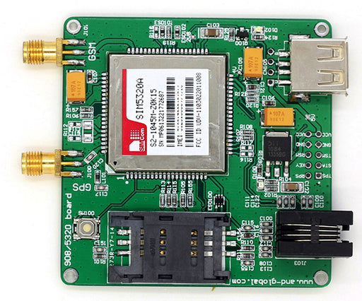 Get your project talking on the cellular network with the SIM5320A 3G GPRS GSM Module with GPS from PMD Way with free delivery worldwide