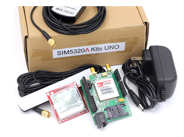 Get your Arduino talking over the cellular network with the SIM5320A 3G GPRS GSM Shield for Arduino with GPS from PMD Way with free delivery worldwide