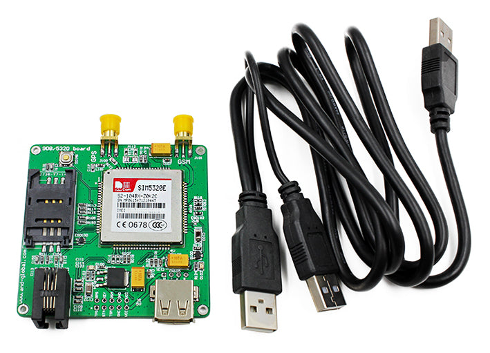 Get your project on the cellular network with the SIM5320E 3G GPRS GSM Module with GPS from PMD Way with free delivery worldwide