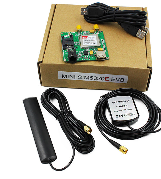 Get your project on the cellular network with the SIM5320E 3G GPRS GSM Module with GPS from PMD Way with free delivery worldwide