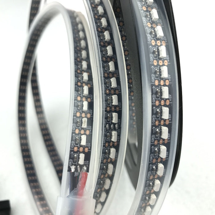 SK6812 RGB Side Light LED Strip - 144 LEDs/m in rolls of three metres from PMD Way with free delivery worldwide