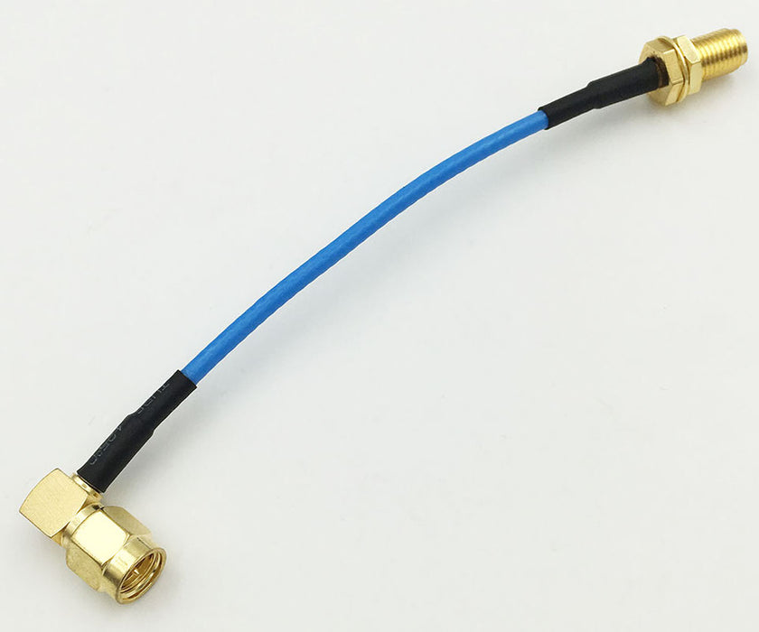 Quality SMA Male Right Angle Plug to SMA Female Cables from PMD Way with free delivery worldwide