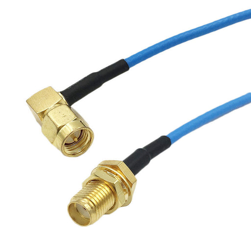 Quality SMA Male Right Angle Plug to SMA Female Cables from PMD Way with free delivery worldwide