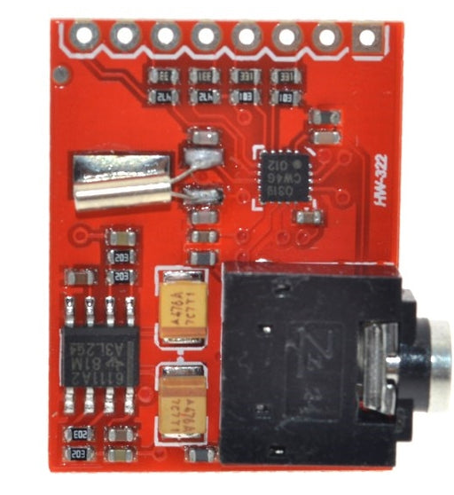 Make a microcontroller driven radio with the Si4703 RDS FM Radio Tuner Evaluation Breakout Board from PMD Way with free delivery worldwide