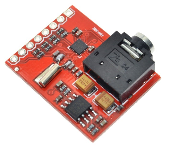 Make a microcontroller driven radio with the Si4703 RDS FM Radio Tuner Evaluation Breakout Board from PMD Way with free delivery worldwide