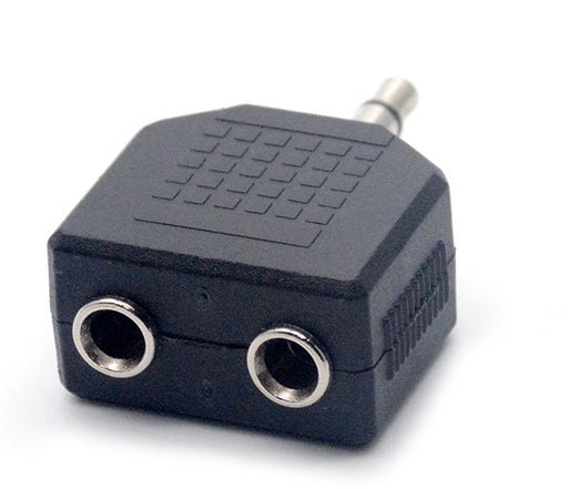 Use two headphones with one socket using the Stereo 3.5mm Socket Double Adaptor in packs of two from PMD Way with free delivery worldwide