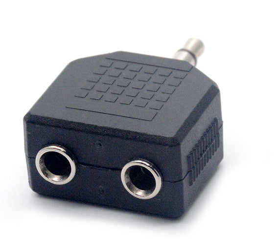 Use two headphones with one socket using the Stereo 3.5mm Socket Double Adaptor in packs of two from PMD Way with free delivery worldwide