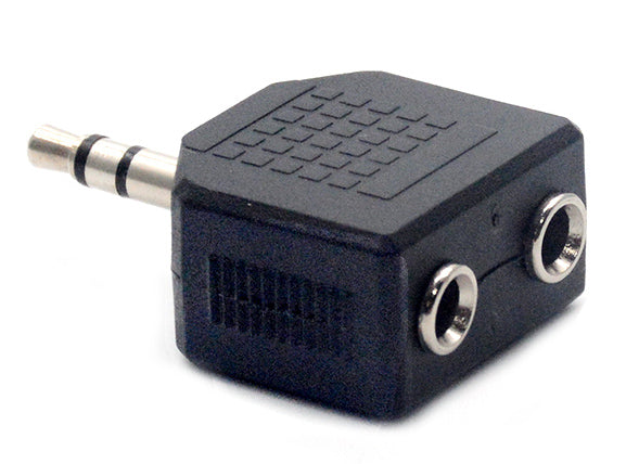 Use two headphones with one socket using the Stereo 3.5mm Socket Double Adaptor in packs of two from PMD Way with free delivery worldwide