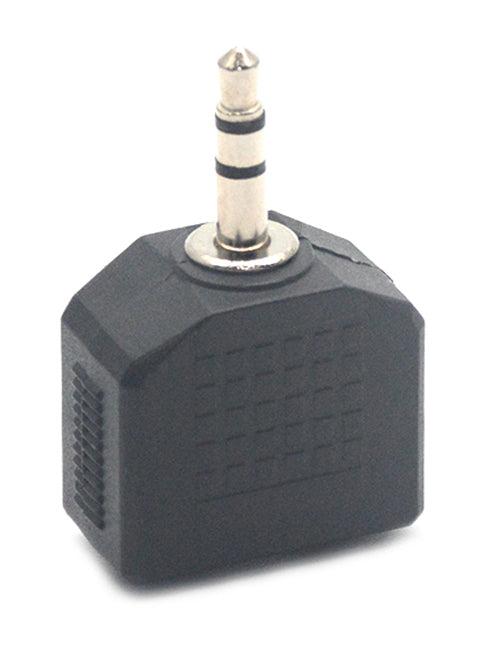 Use two headphones with one socket using the Stereo 3.5mm Socket Double Adaptor in packs of two from PMD Way with free delivery worldwide