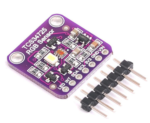 RGB Color Sensor with IR filter and White LED - TCS34725 from PMD Way with free delivery worldwide