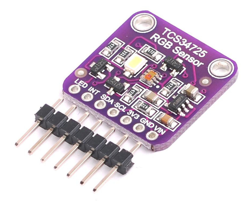 TCS34725 RGB Color Sensor Module – I2C Serial Output 3.3V-5V For Arduino