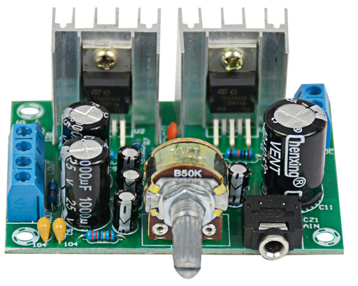 Compact analog TDA2030 15W x 2 Amplifier Board from PMD Way with free delivery worldwide