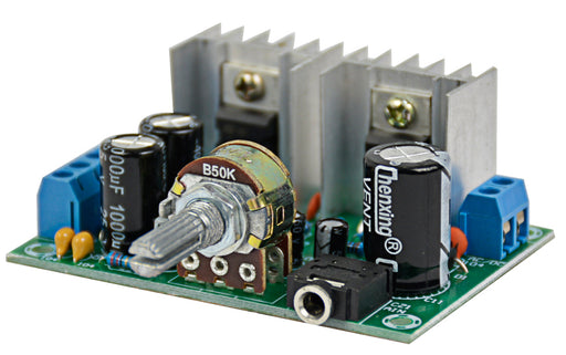 Compact analog TDA2030 15W x 2 Amplifier Board from PMD Way with free delivery worldwide