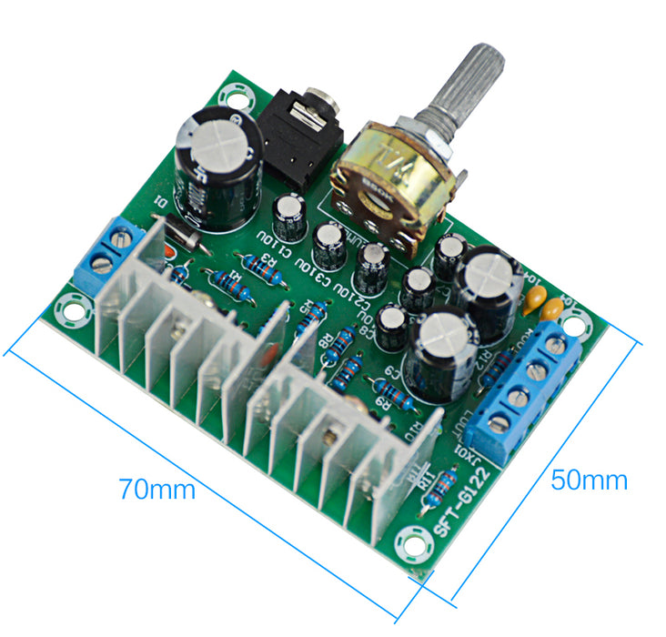 Compact analog TDA2030 15W x 2 Amplifier Board from PMD Way with free delivery worldwide