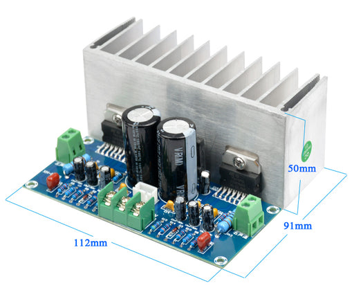 Excellent value TDA7293 100W x 2 Stereo Amplifier Board from PMD Way with free delivery worldwide
