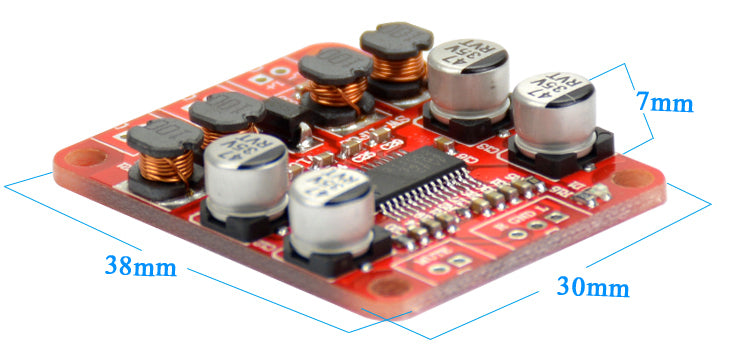 TPA3110 15W x 2 Digital Power Amplifier board