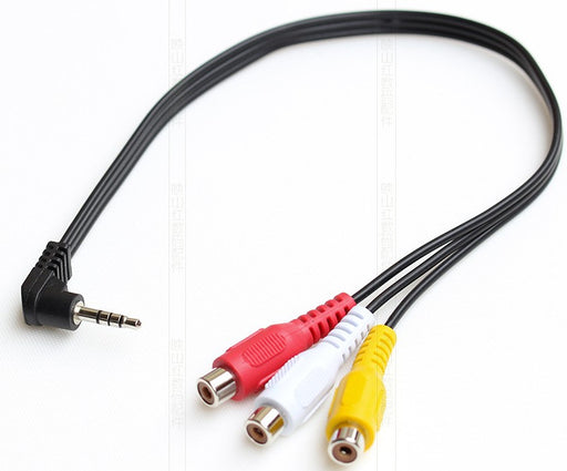 Useful TRRS to 3 RCA Socket Audio Video Cable from PMD Way with free delivery worldwide