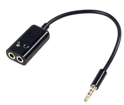 Useful TRRS 3.5mm to Headphone Microphone Splitter Cable from PMD Way with free delivery worldwide