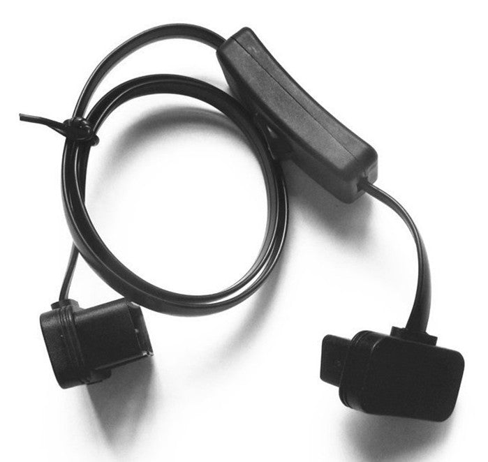 Useful Thin OBDII Extension Cable with Power Switch from PMD Way with free delivery worldwide