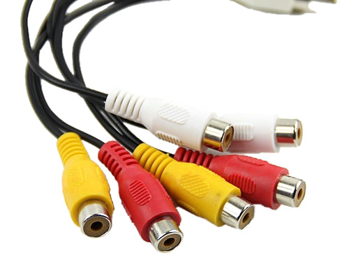 Great value Triple RCA Male to Six RCA Female Splitter Cable from PMD Way with free delivery worldwide