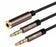 Useful Twin 3.5mm Stereo Plug to 3.5mm Stereo Socket Splitter Cable from PMD Way with free delivery worldwide