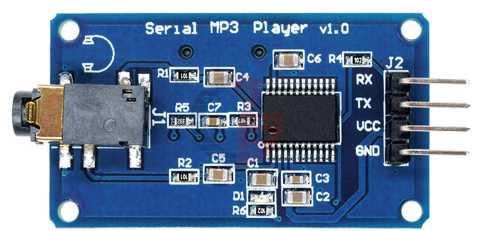 UART Control Serial MP3 Music Player Module — PMD Way