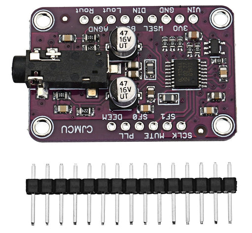 I2S Digital Audio Stereo Decoder - UDA1334A Breakout for Raspberry Pi and more from PMD Way with free delivery worldwide