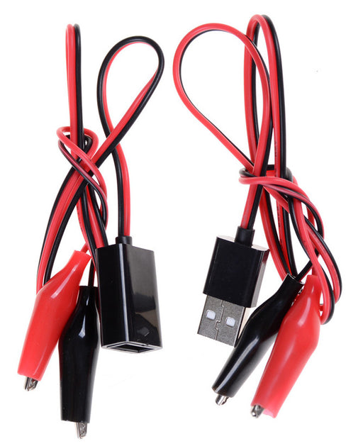 Useful USB To Alligator Clip Cables - Male and Female from PMD Way with free delivery worldwide