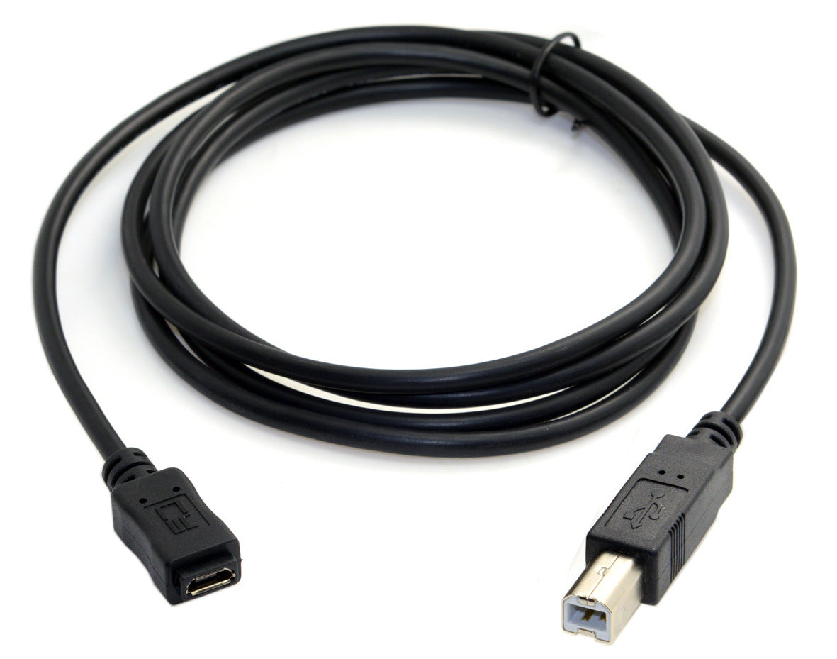 Quality USB B Plug to micro USB Socket Cable from PMD Way with free delivery worldwide