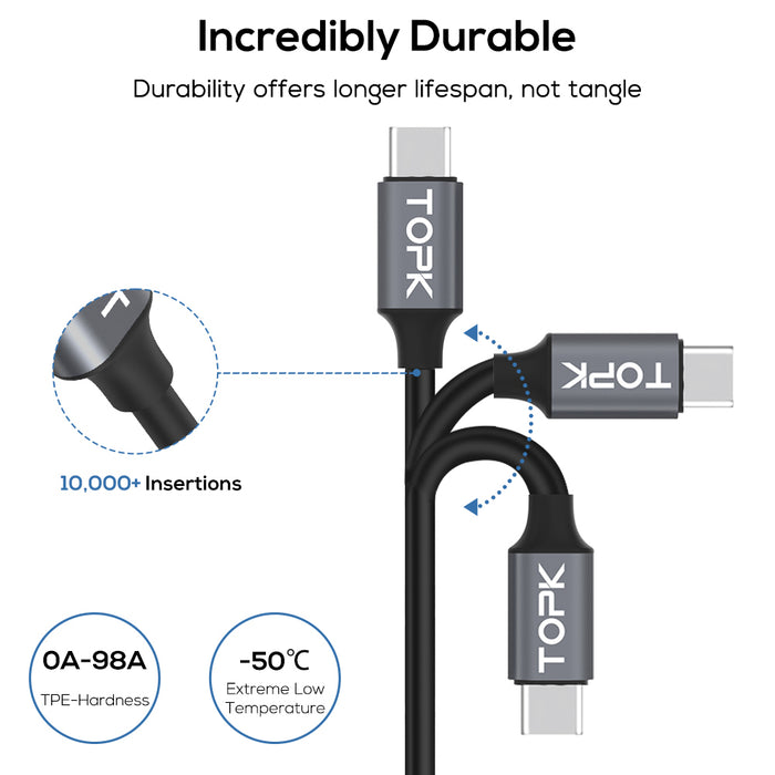 Measure smartphone or tablet power and voltage with the USB C Cable with Voltage and Current Display from PMD Way with free delivery worldwide