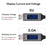 Measure smartphone or tablet power and voltage with the USB C Cable with Voltage and Current Display from PMD Way with free delivery worldwide