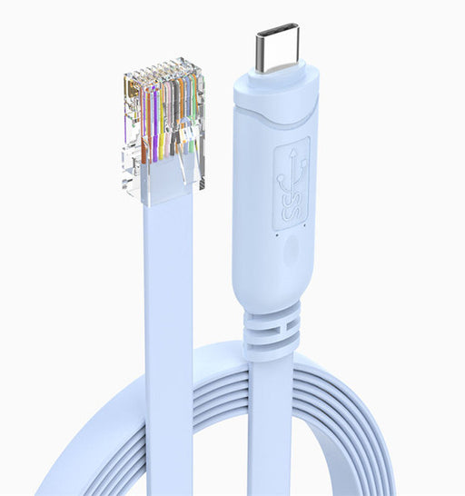 Connect your Macbook or other laptop to wired Ethernet socket with the USB C to RJ45 Ethernet Plug Cable from PMD Way with free delivery worldwide