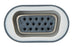 Easily use VGA displays or projectors with Macbooks or newer computers with the USB C Thunderbolt Plug to VGA Video Socket Adaptor from PMD Way with free delivery worldwide
