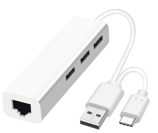USB C and USB 2 to Ethernet and USB OTG Hub from PMD Way with free delivery worldwide